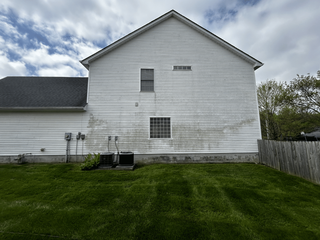 House washing before