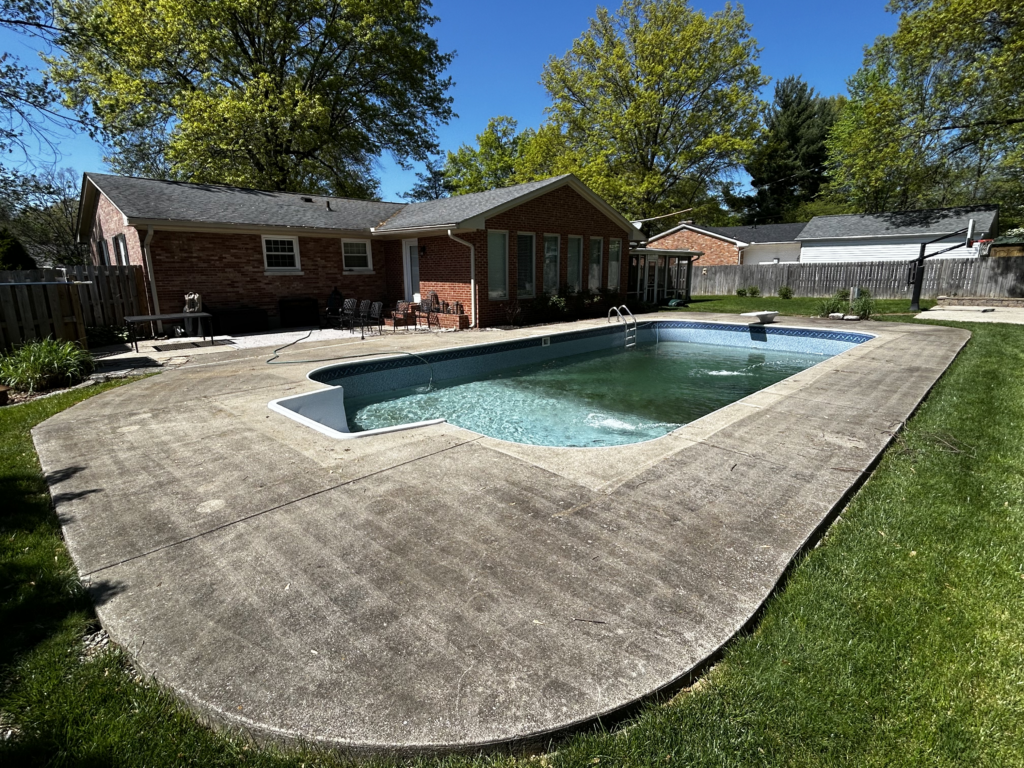 Pool Before